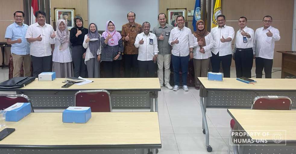 Tim Auditor Inspektorat Jenderal (Itjen) Kementerian Pendidikan Kebudayaan Riset dan Teknologi (Kemendikbudristek) Republik Indonesia (RI) telah mengunjungi Universitas Sebelas Maret (UNS) Surakarta