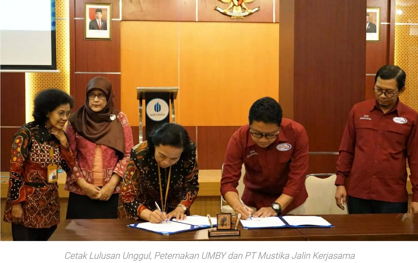 Sinergi Pendidikan dan Industri Kolaborasi UMBY dan PT Mustika Jaya Lestari