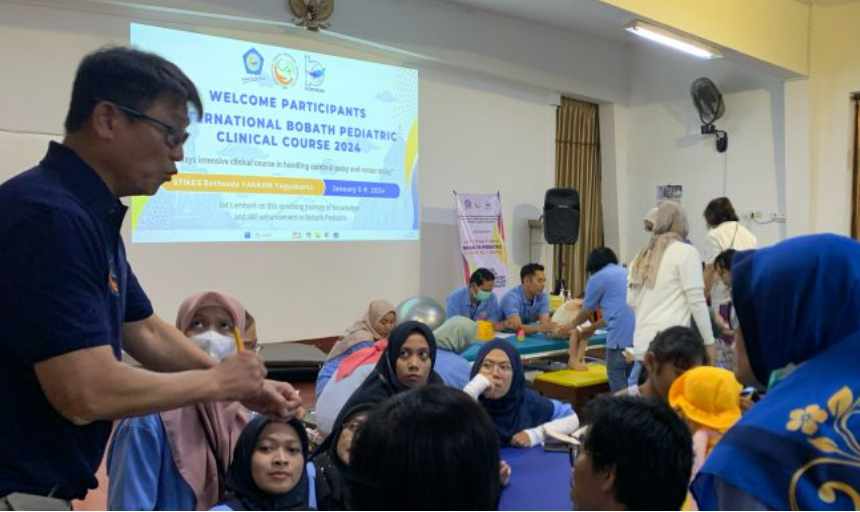 Menggali Ilmu Terkini dalam Fisioterapi Anak Seminar dan Clinical Course Bobath Pediatric di STIKES Bethesda Yogyakarta