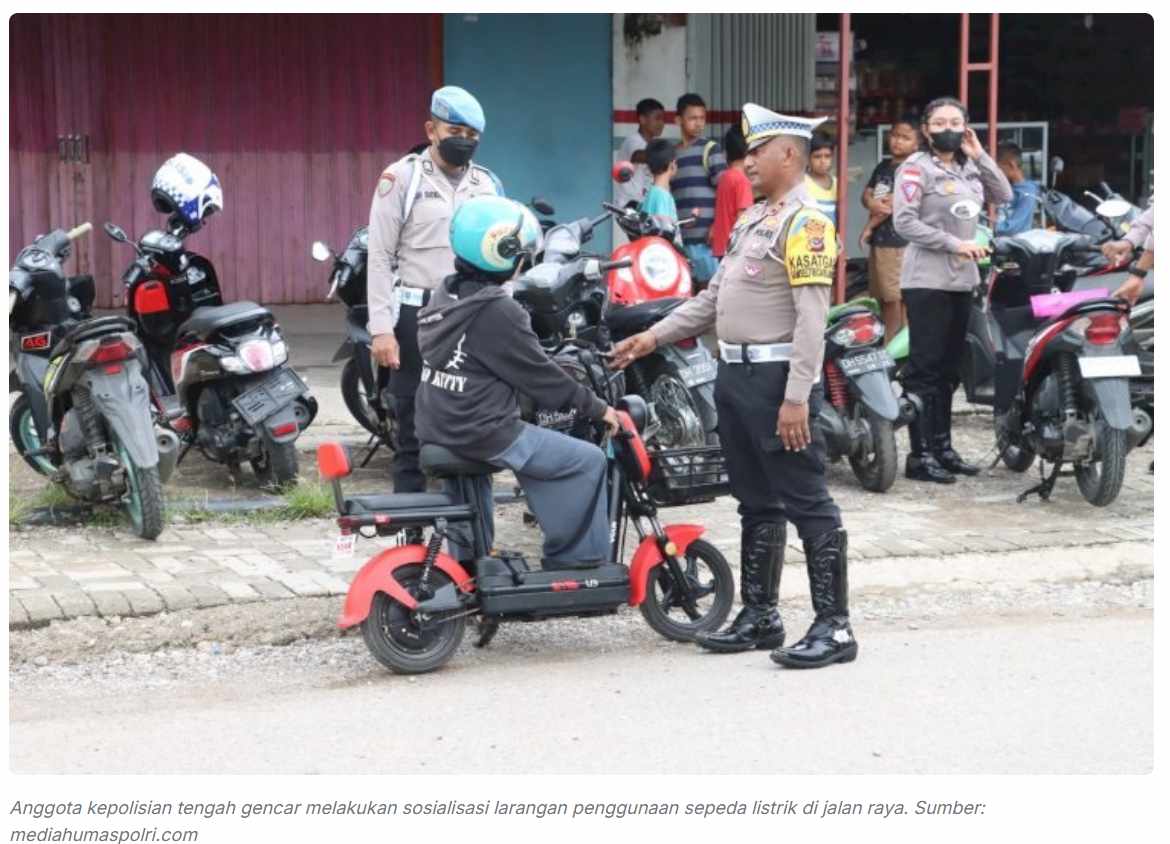 ⚖️ Status Hukum dan Regulasi Sepeda Listrik