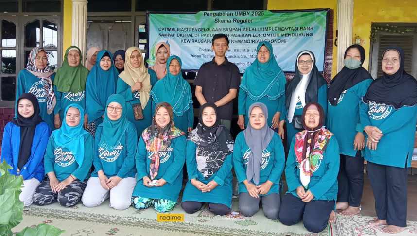 Dosen UMBY Latih Digitalisasi Bank Sampah Sewagati, Dorong Pengelolaan Modern dan Transparan