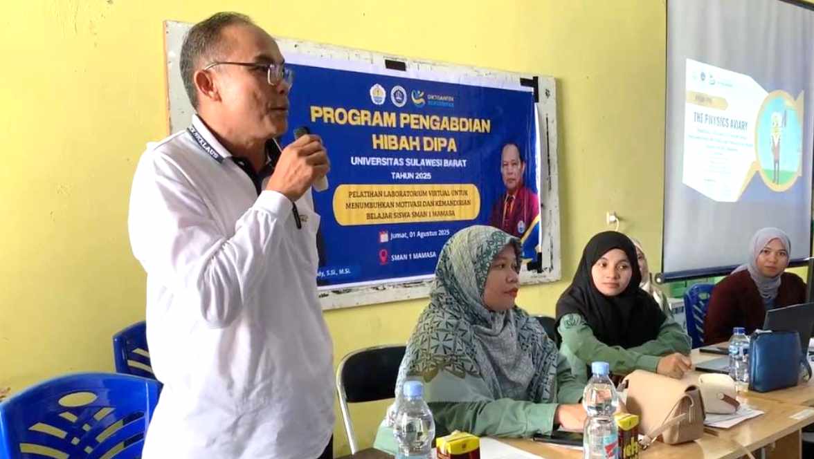 Fisika Berdampak” di Mamasa Pelatihan Laboratorium Virtual Dorong Motivasi dan Kemandirian Belajar Siswa