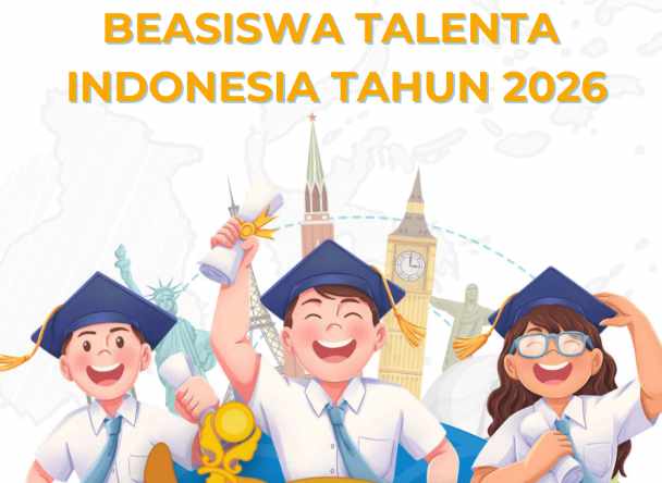 Pendaftaran Beasiswa Talenta Indonesia 2026 Resmi Dibuka, Peraih Medali OSN Wajib Daftar!